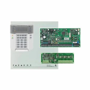 PARADOX SP6000 PANEL, K32 LCD KEYPAD, 1 X METAL BOX, UPGRADE EXPANSION 16 ZONE KIT
