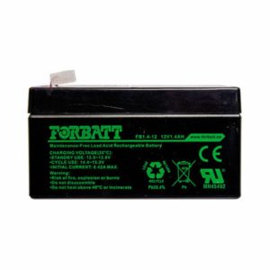 BATTERY – 1.4A/H RECHARGEABLE 12V
