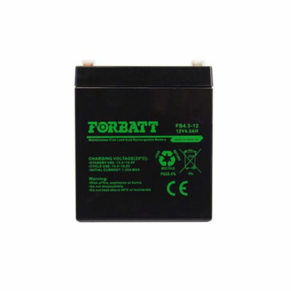 BATTERY – 4.5A/H RECHARGEABLE 12V