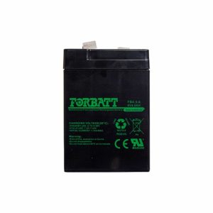 FORBATT BATTERY – 4.5/AH RECHARGEABLE 6V