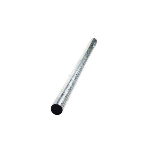 NEMTEK CORNER POLE ROUND POST 3M SILVER