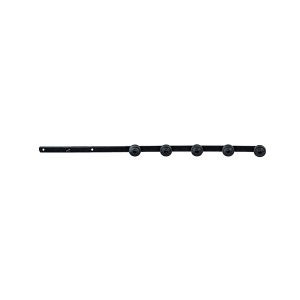 NEMTEK FLAT BAR 5 WIRE STRAIGHT BLACK POWDER COATED BRACKET