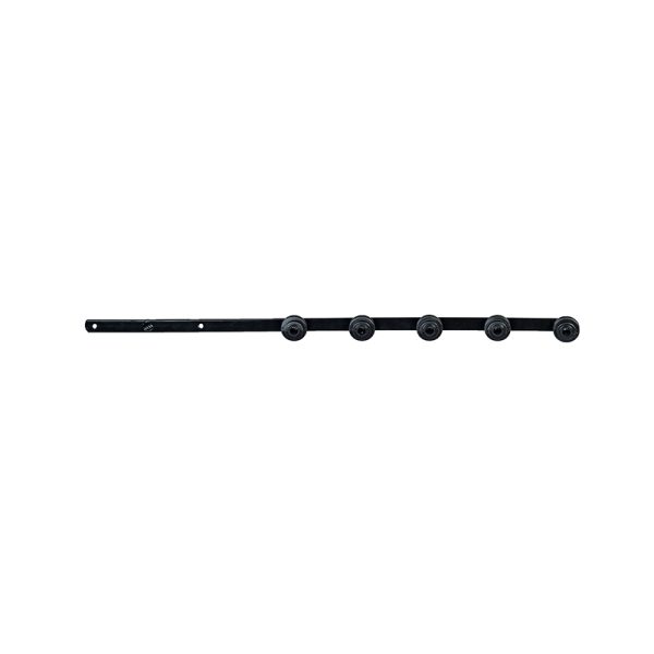 NEMTEK FLAT BAR 5 WIRE STRAIGHT BLACK POWDER COATED BRACKET