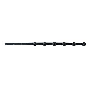NEMTEK FLAT BAR 6 WIRE STRAIGHT BLACK POWDER COATED BRACKET