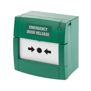 EMERGENCY BREAK GLASS (GREEN) – RESETTABLE SINGLE POLE