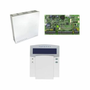 PARADOX EVO192 UPGRADE KIT, 1 X EVO192 PANEL, 1 X K641 BLUE LCD KEYPAD AND 1 X METAL BOX