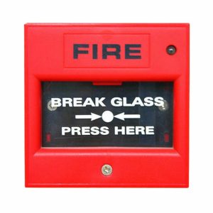 EMERGENCY BREAK GLASS (RED) – RESETTABLE SINGLE POLE